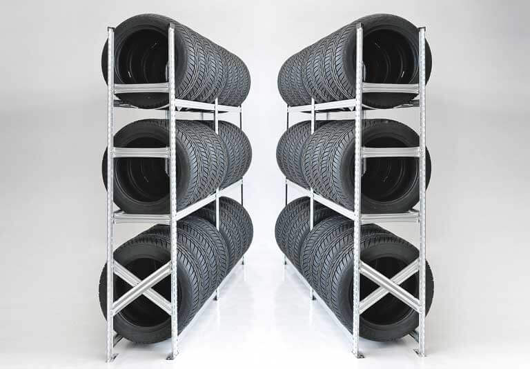 Zastosowanie regałów i stojaków na opony