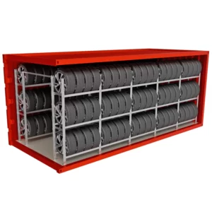 Regały do kontenera morskiego