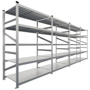 Regał magazynowy ze stali cynkowanej