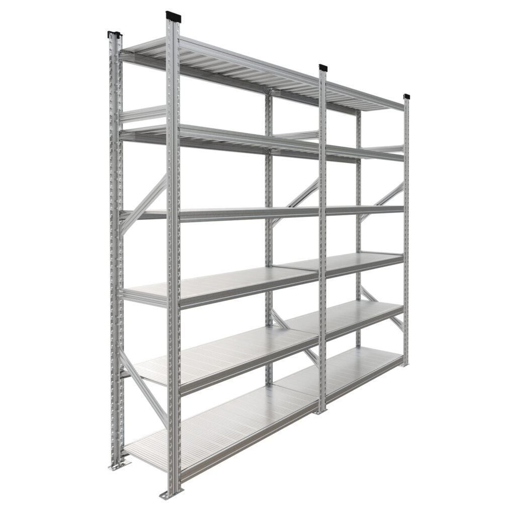 Regał magazynowy metalowy