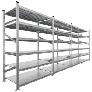 Solidny regał metalowy