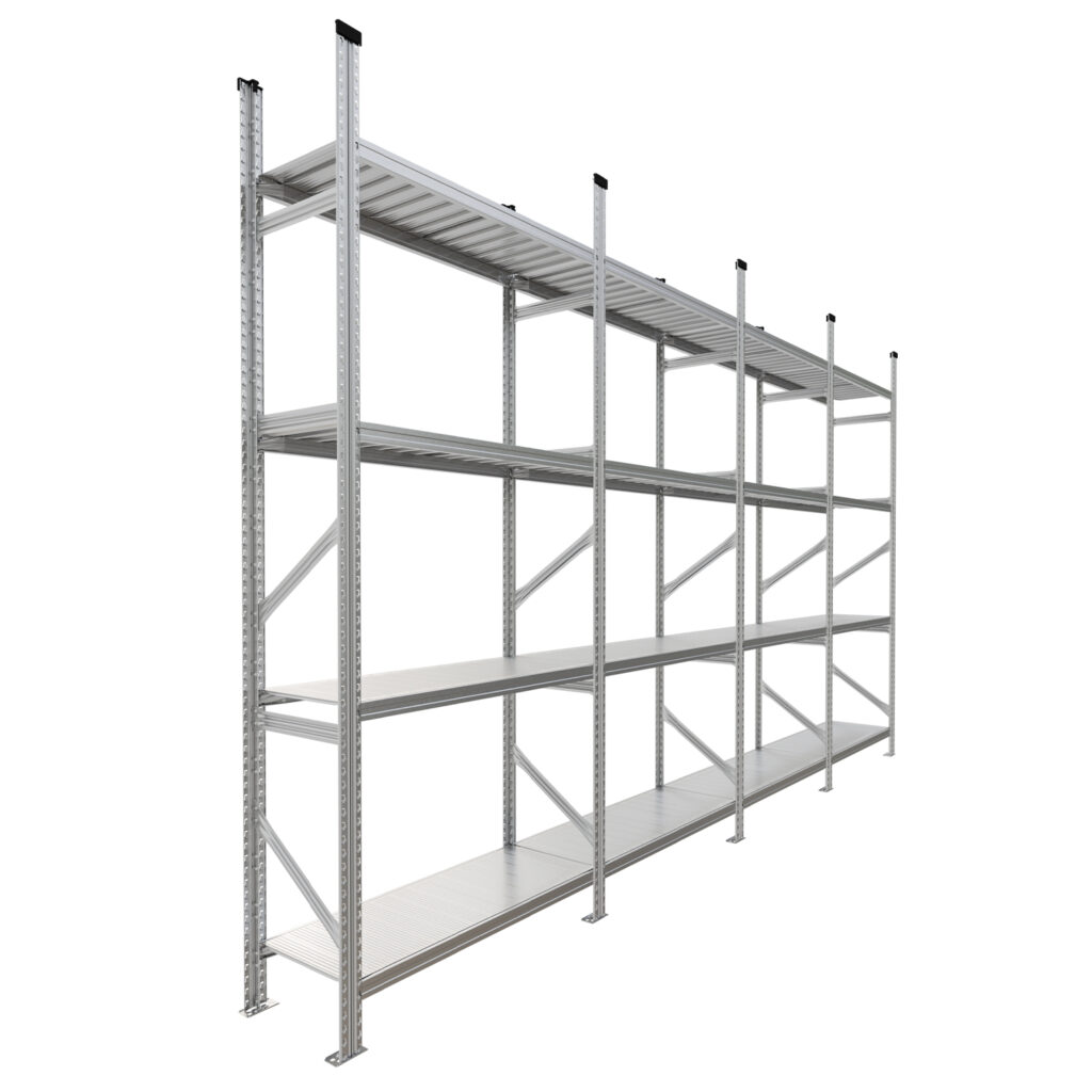 Regał magazynowy metalowy