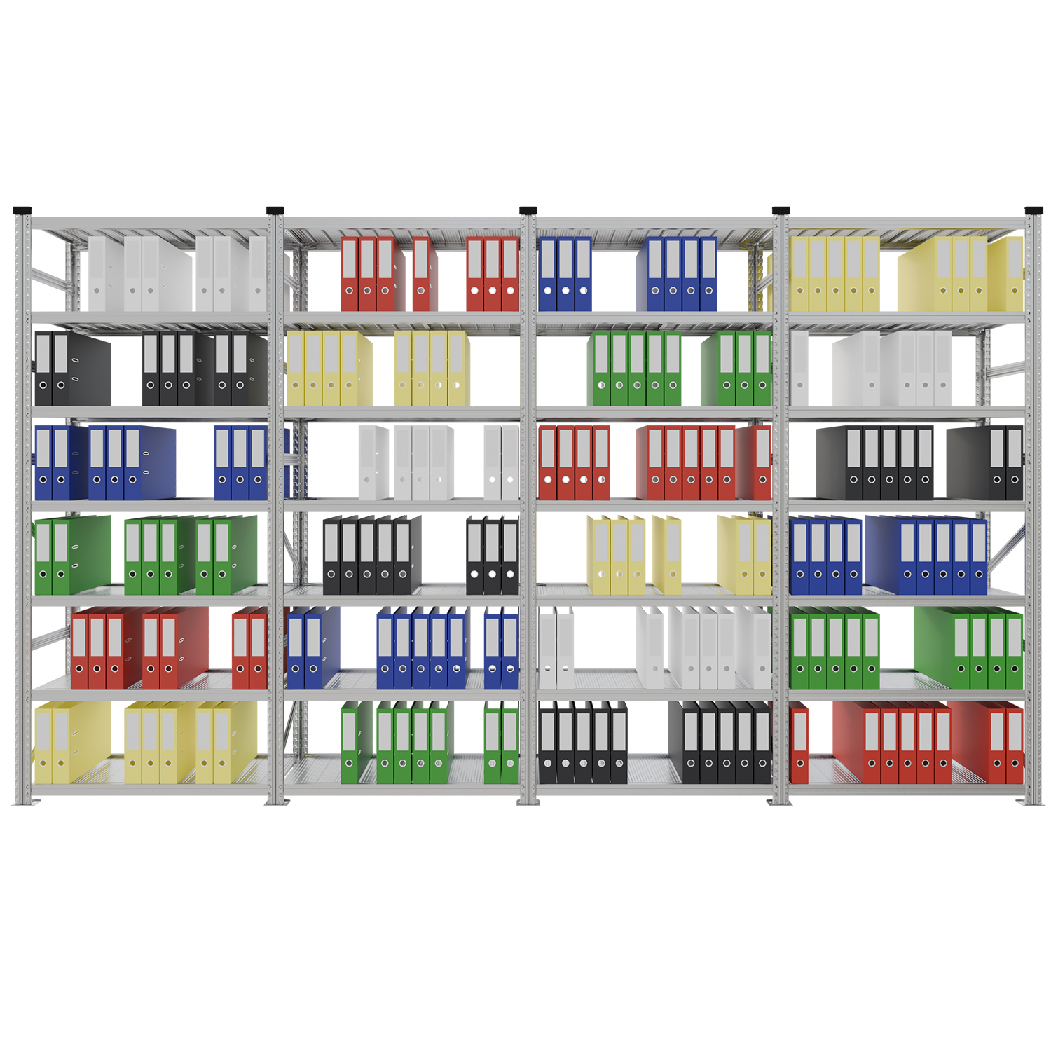 Regał do archiwum na segregatory