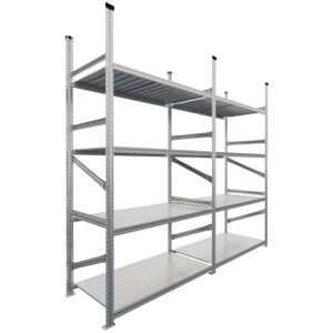 Wysoki regał magazynowy