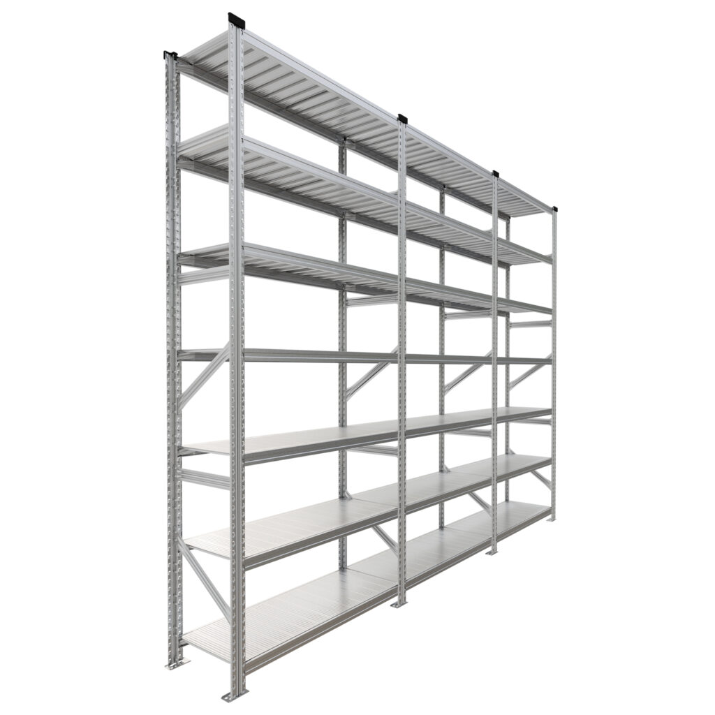 Regał półkowy metalowy