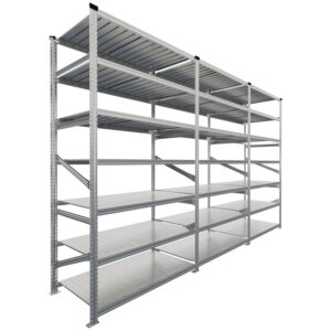 Regał półkowy metalowy