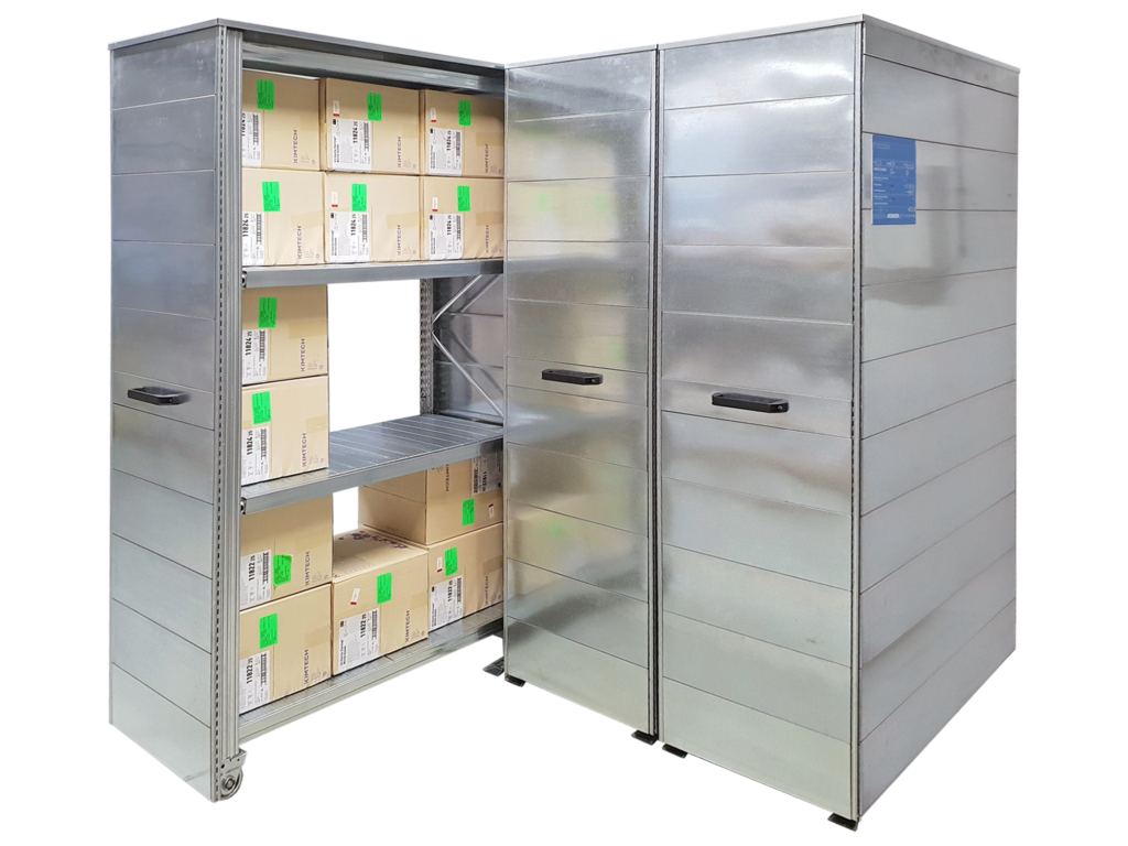 regały magazynowe jezdne Mobifront