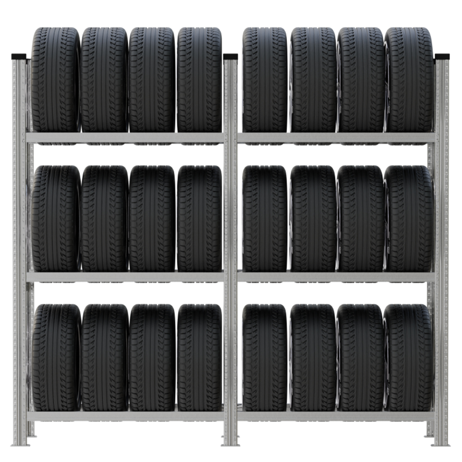 Regały na opony i koła