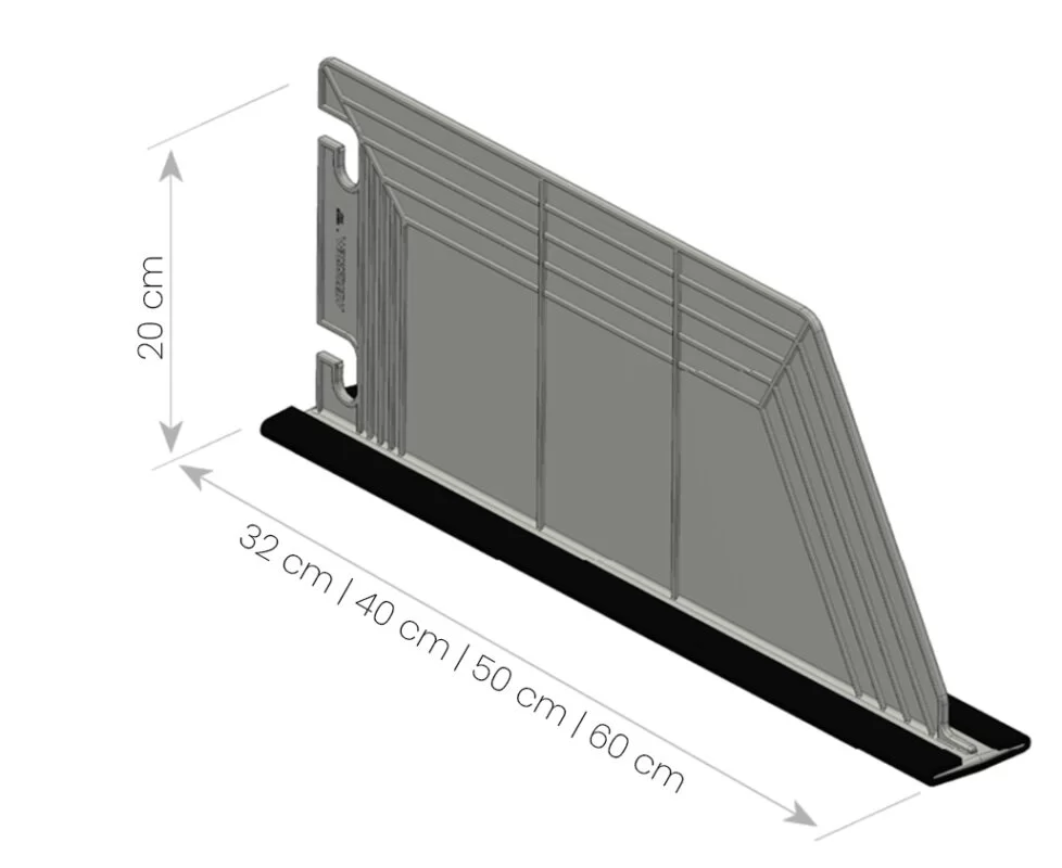 Separator plastikowy magnetyczny