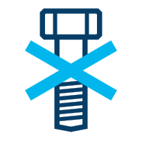 Montaż bezśrubowy ikona