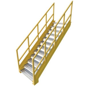 Schody metalowe przemysłowe