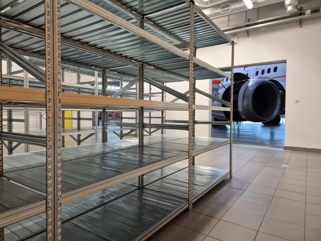 Regały dla portów lotniczych