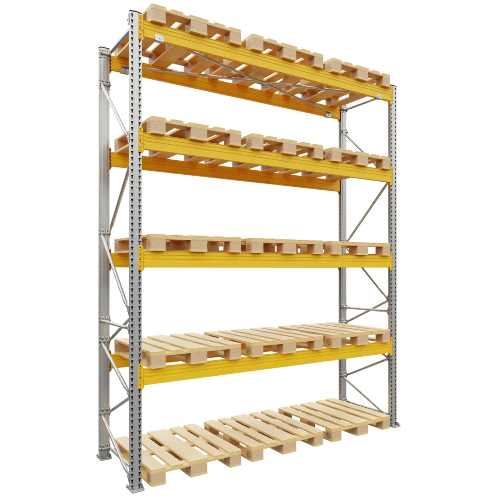 Regał stalowy na palety