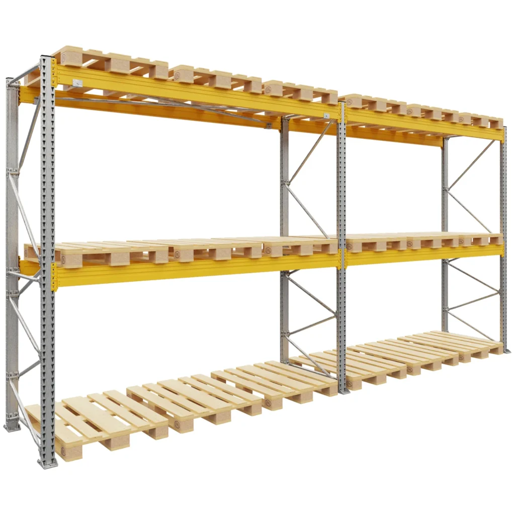 Regał paletowy magazynowy