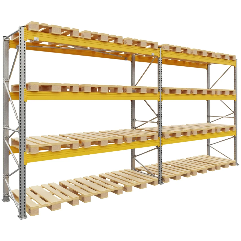 Regał paletowy magazynowy