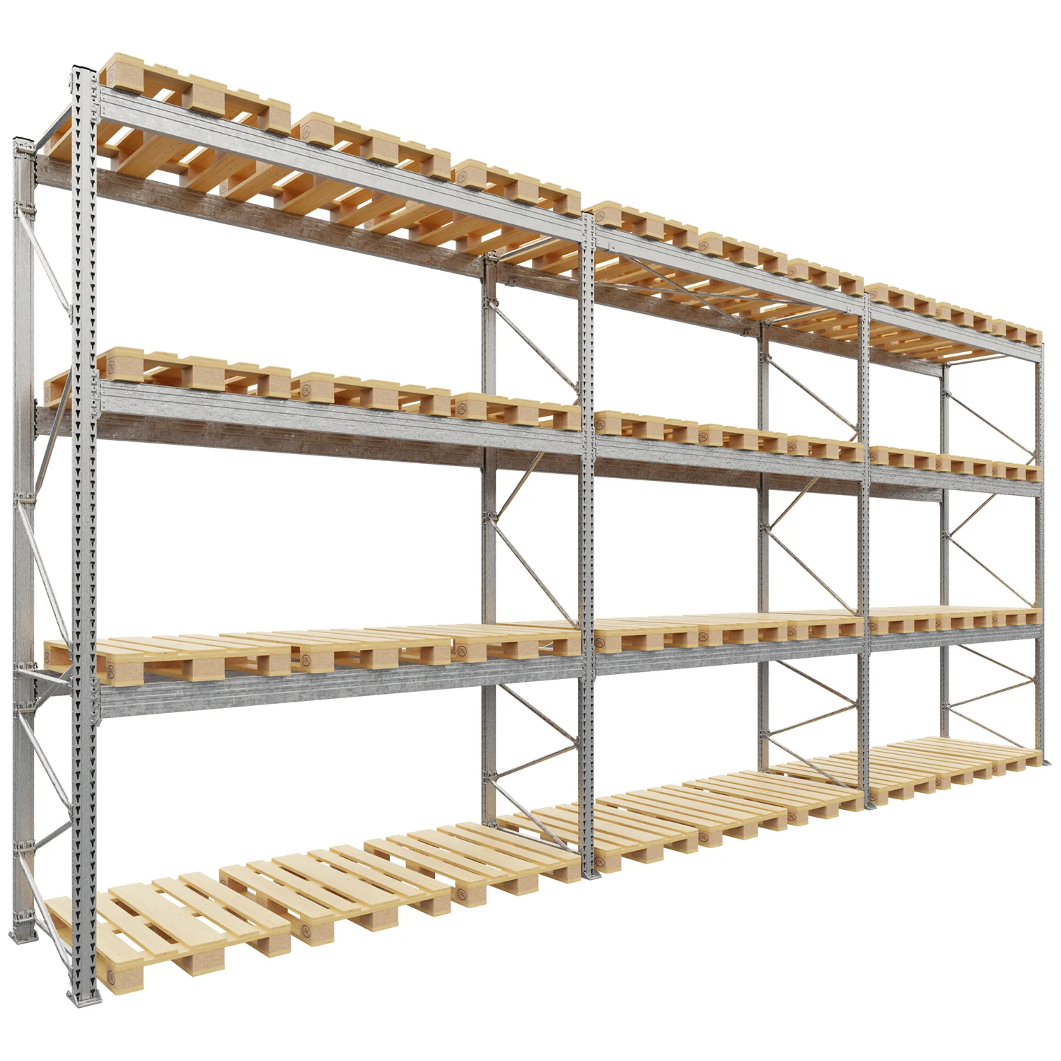 Regał do składowania palet