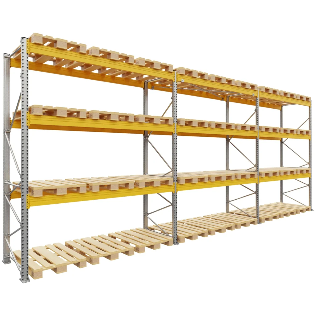 Regał paletowy cynkowany