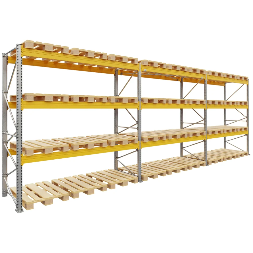 Regał paletowy magazynowy