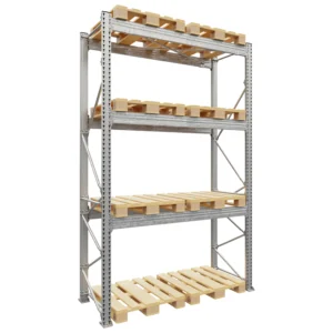 Regał paletowy ze stali