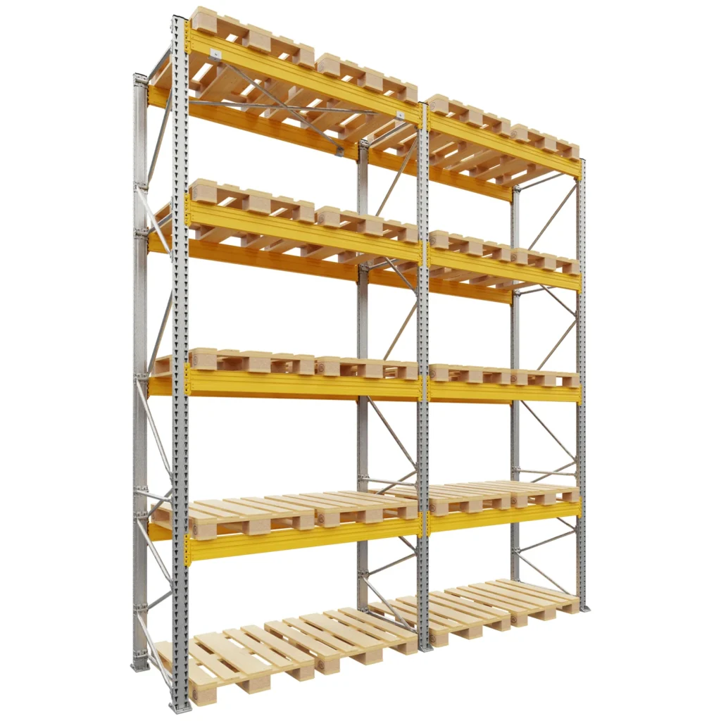 Wysoki stojak na palety