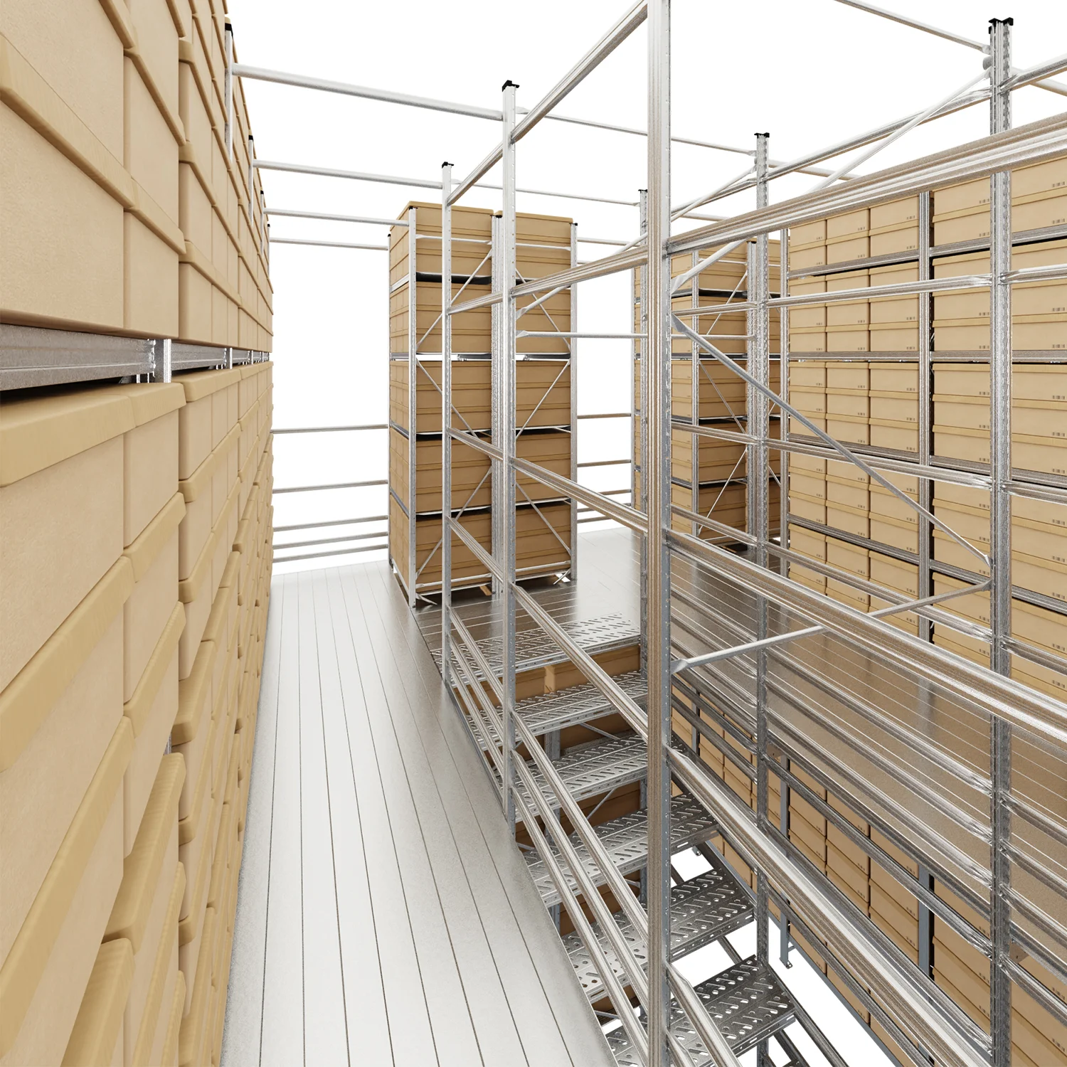 Antresola magazynowa